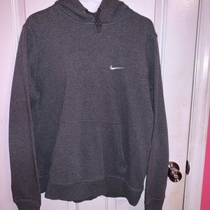 Gray Nike Hoodie Size Large